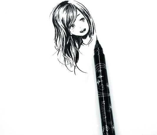 吳竹 愛Liner 超極細毛筆 黑 Kuretake ai Liner, Ultra fine Brush Pen, Black