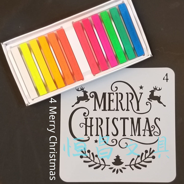 聖誕模板 Christmas Stencils