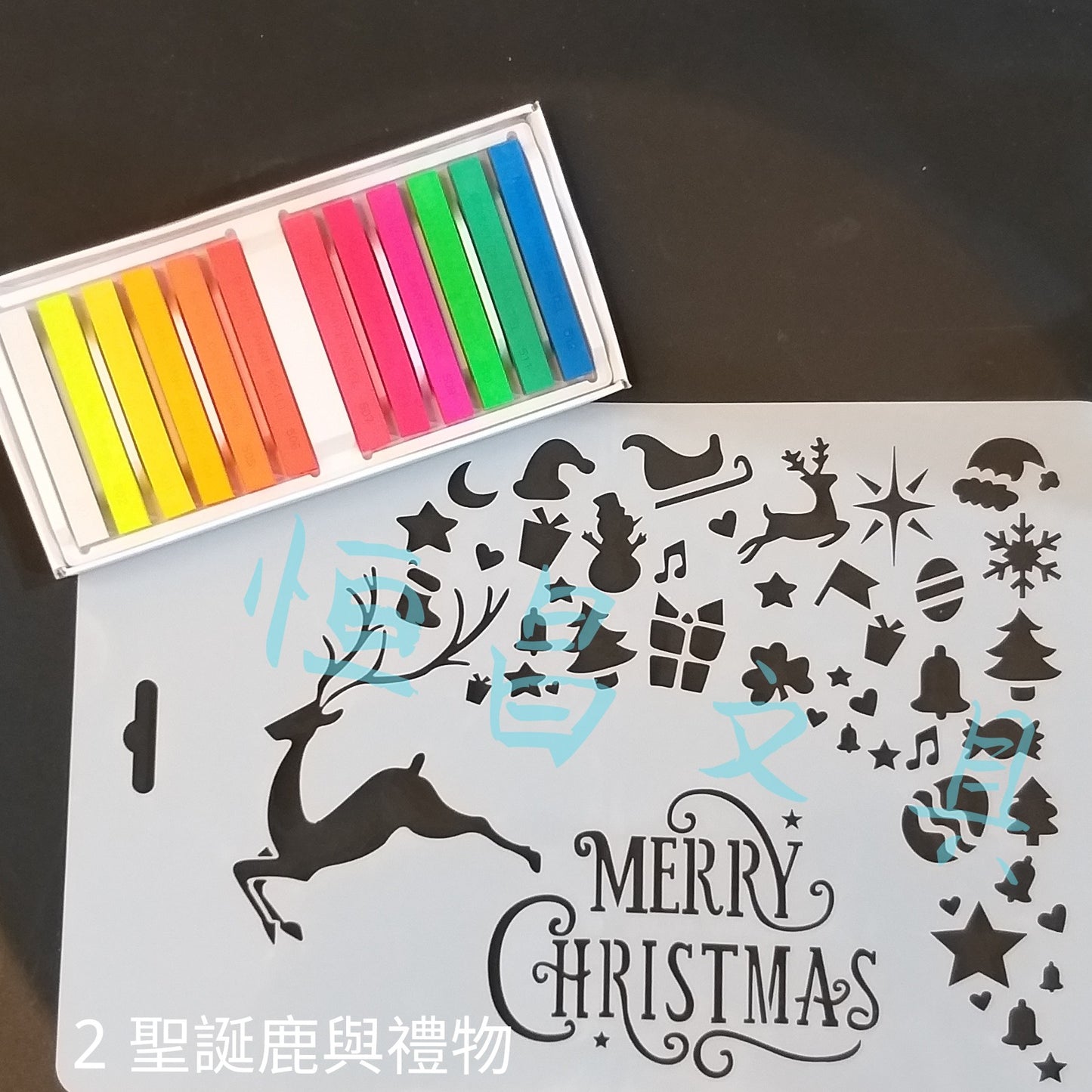 聖誕鹿模板 Christmas Reindeer Stencils