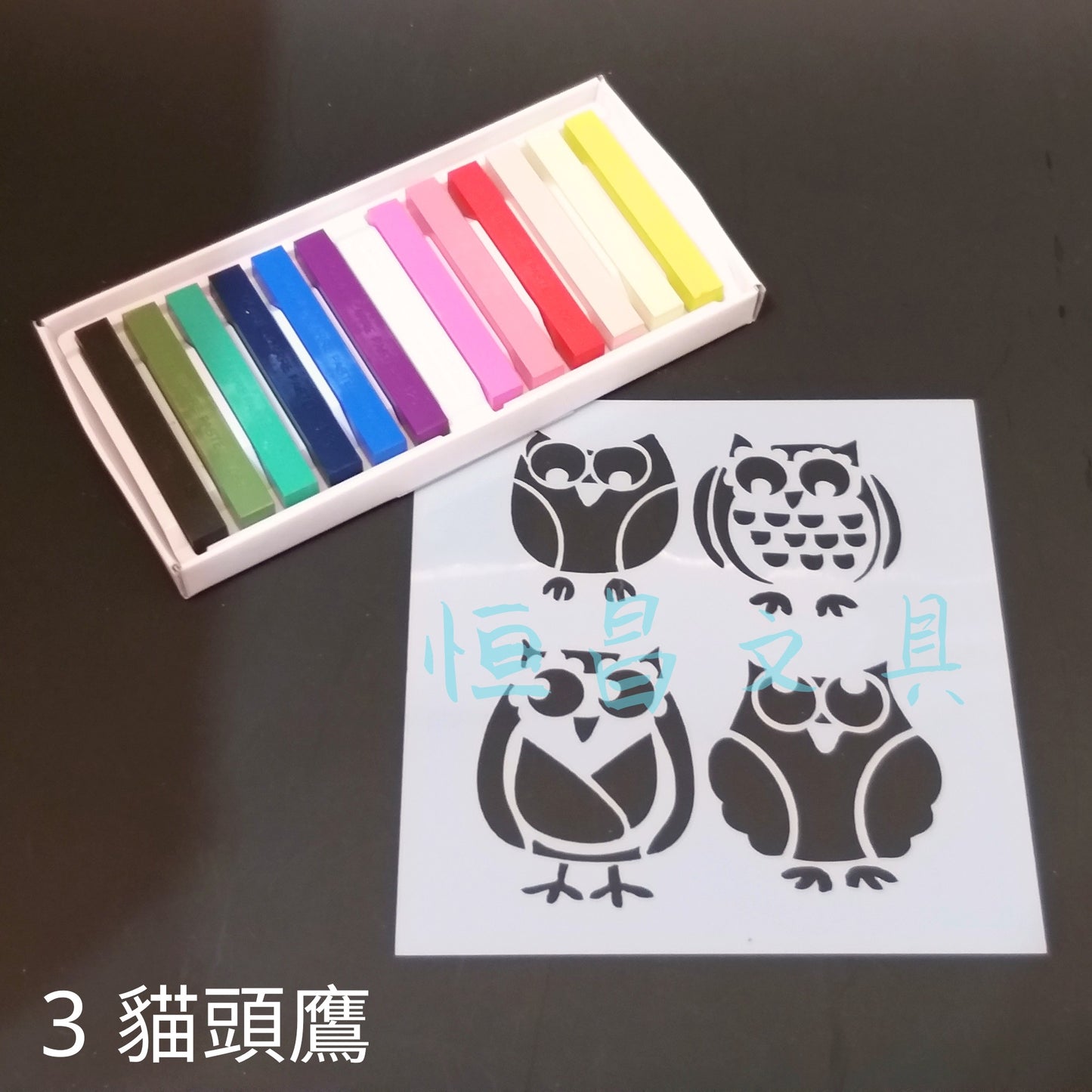 鳥類模板 Birds Stencils