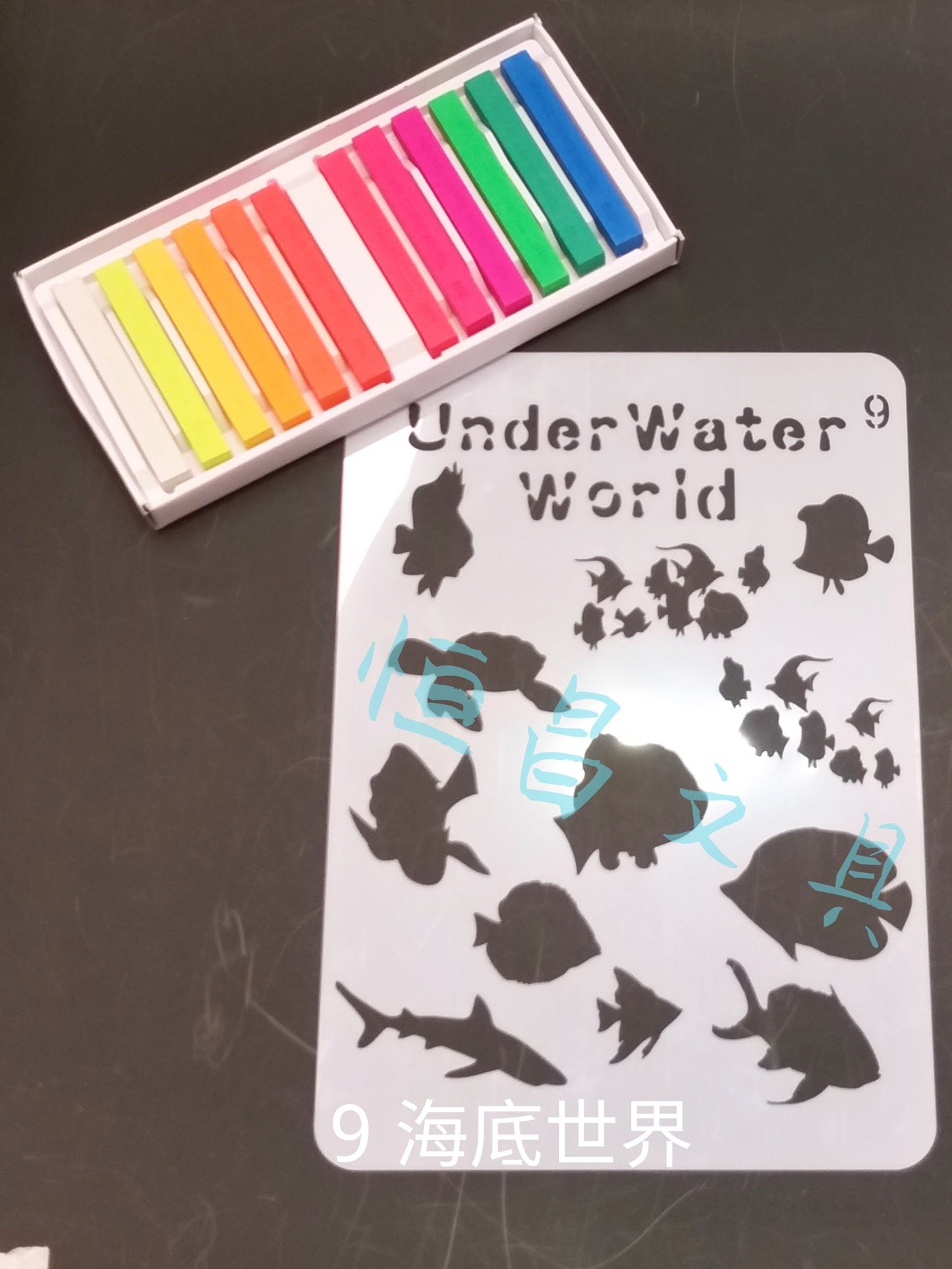 海洋生物模板 Marine Life Stencils