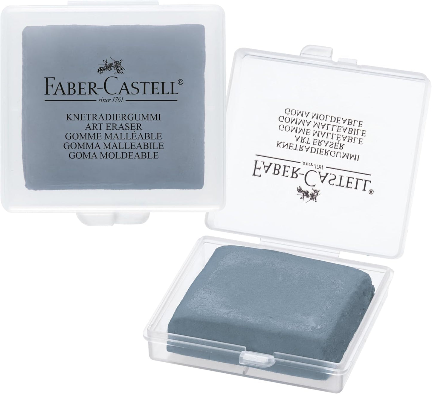 Faber Castell 專業素描擦膠 (附透明保護膠盒) Faber-Castell Kneadable Eraser for Artists in Storage Case