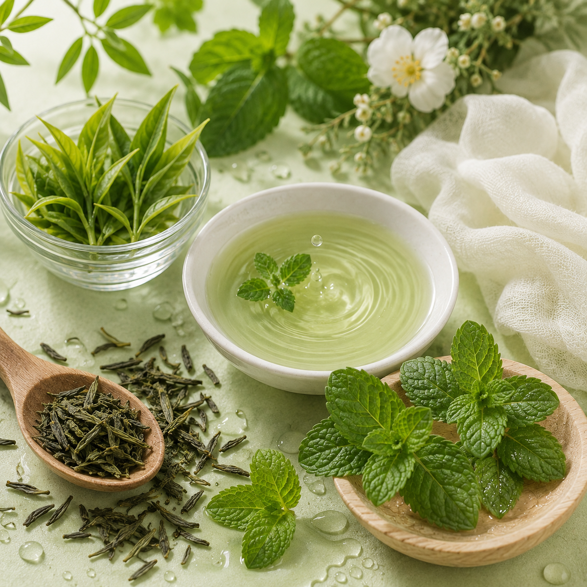 綠茶薄荷天然香精油 Green Tea & Mint Natural Fragrance 2.5ml