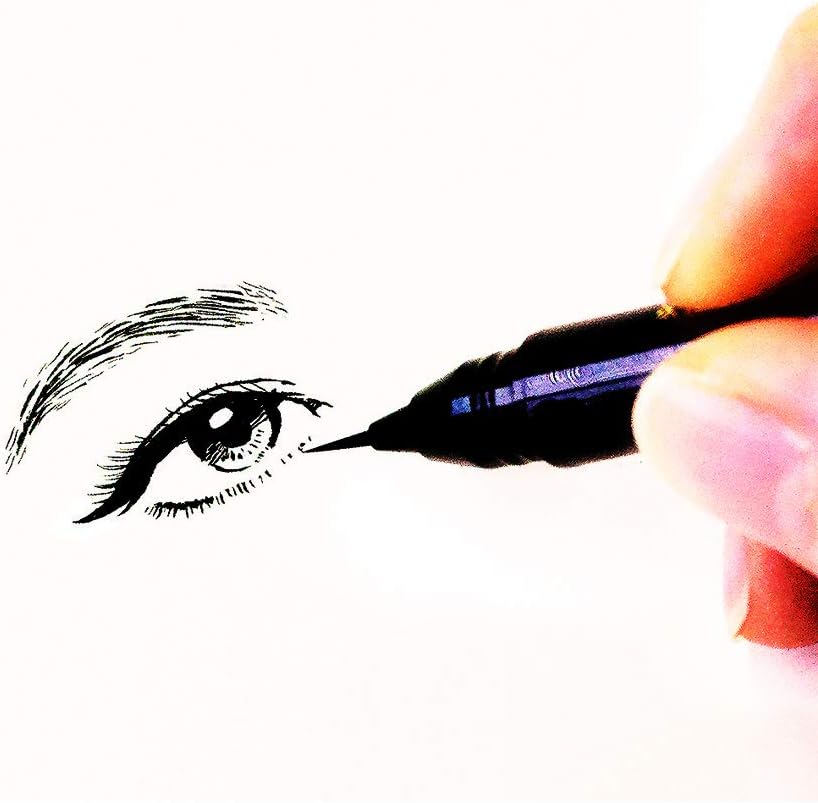 吳竹 愛Liner 超極細毛筆 黑 Kuretake ai Liner, Ultra fine Brush Pen, Black