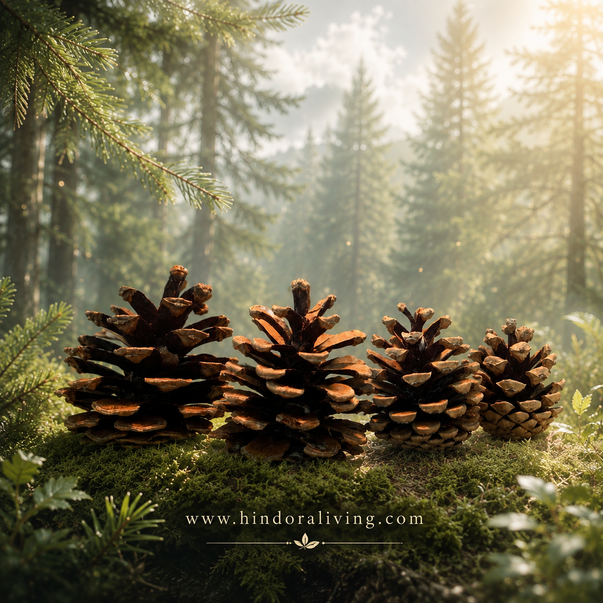 北美森林天然松果 North American Natural Pine Cones